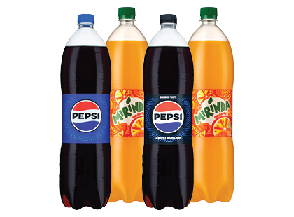 Gazuotas gėrimas PEPSI; MIRINDA; PEPSI MAX*