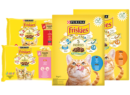 Kačių ėdalui FRISKIES*