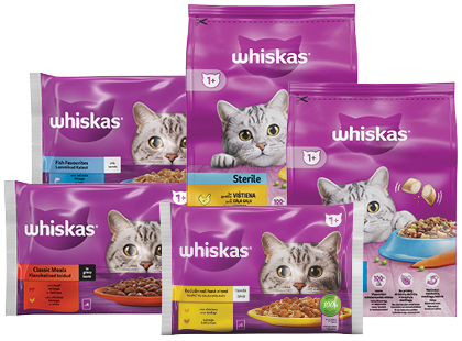 Kačių ėdalui WHISKAS*