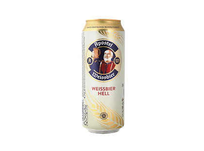 Kvietinis alus APOSTEL WEISSBIER HELL