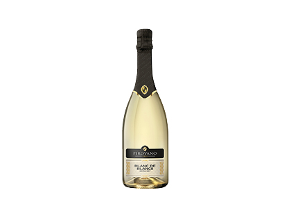 Putojantis baltasis sausas vynas PIROVANO BLANC DE BLANCS