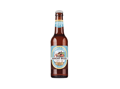 Kvietinis alus AMBER CITY