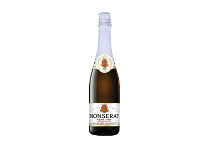 Putojantis aromatizuotas pusiau sausas vyno gėrimas MONSERAT SEMI DRY