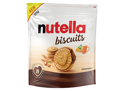 Sausainiai su įdaru NUTELLA*