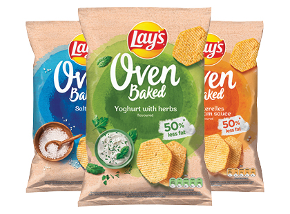 Kepti bulvių traškučiai LAY’S OVEN BAKED*