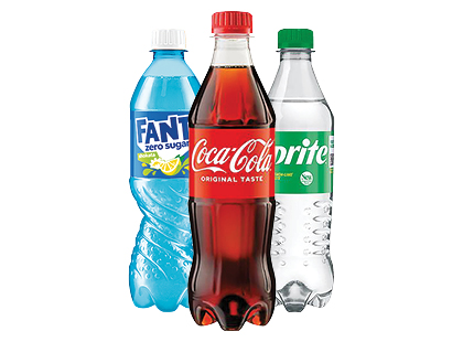 Gazuotas gėrimas COCA-COLA; FANTA; SPRITE*