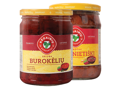 KĖDAINIŲ KONSERVŲ FABRIKO burokėlių sriuba; ukranietiški barščiai*