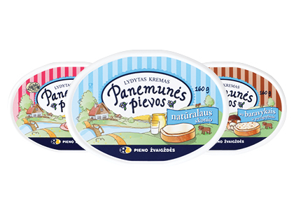Lydytas kremas PANEMUNĖS PIEVOS*, 3 rūšių