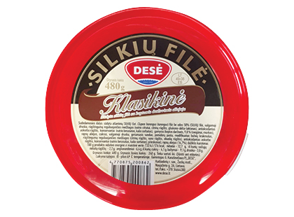 KLASIKINĖ silkių filė DESĖ*