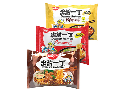 Greitai paruošiami makaronai NISSIN DAMAE*