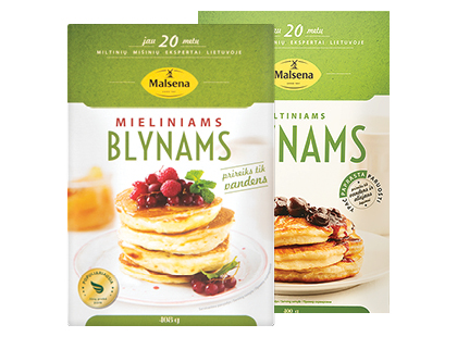 Miltinis mišinys MALSENA mieliniams blynams kepti*