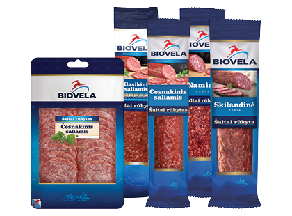 BIOVELOS šaltai rūkytoms dešroms*
