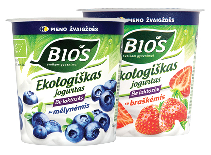 Valgomasis ekologiškas jogurtas be laktozės BIOS*