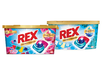 Skalbiamosios kapsulės REX*