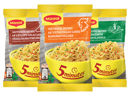 Greitai paruošiami makaronai MAGGI*