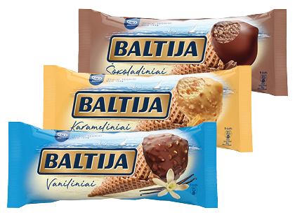 Valgomieji ledai ragelyje BALTIJA*