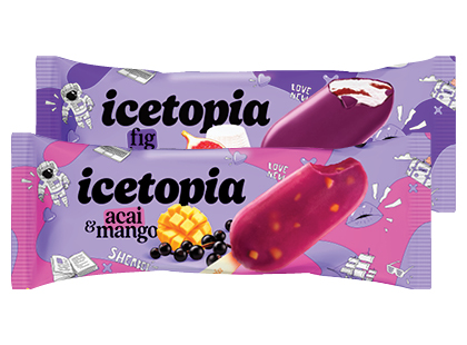Valgomieji ledai ant pagaliuko ICETOPIA*