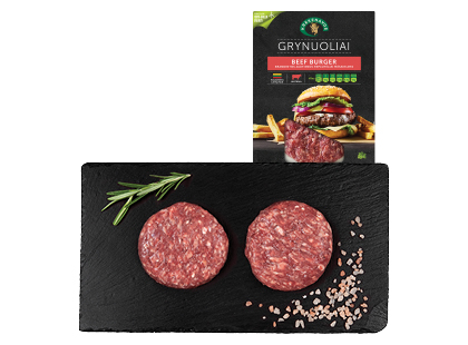 Brandinti jautienos maltiniai mėsainiams GRYNUOLIAI*