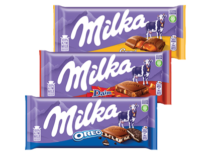 Pieninis šokoladas MILKA*