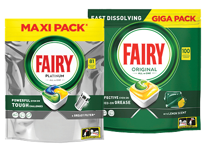 Indaplovių kapsulės FAIRY*, 2 rūšių