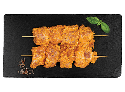 Kiaulienos sprandinės šašlykas majonezo ir svogūnų marinate*