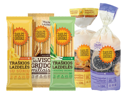 Produkcijai SAULĖS GRŪDAS*