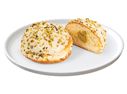 Spurga PISTACHIO su pistacijų kremu*