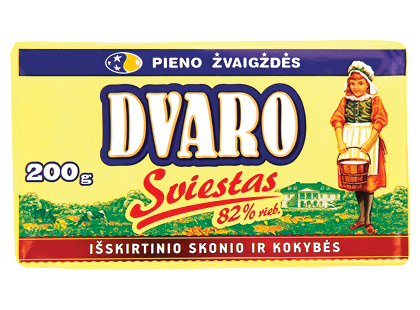 Saldžios grietinėlės DVARO sviestas*