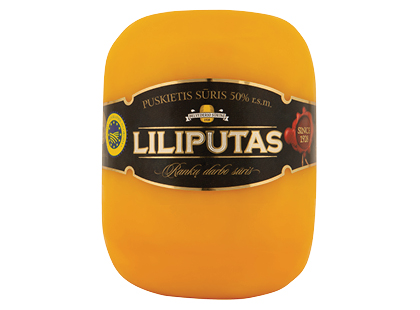 Puskietis fermentinis sūris LILIPUTAS*