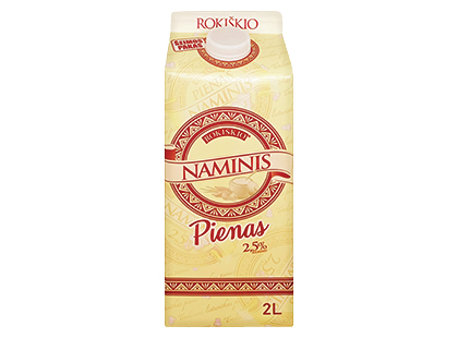 ROKIŠKIO NAMINIS pienas*