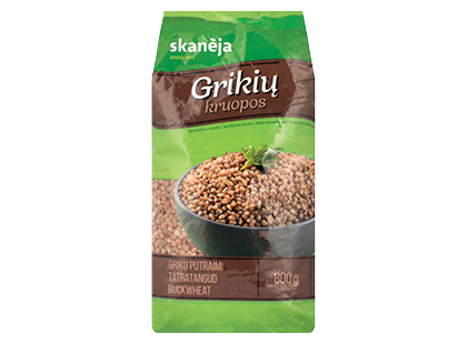Grikių kruopos SKANĖJA, 800 g