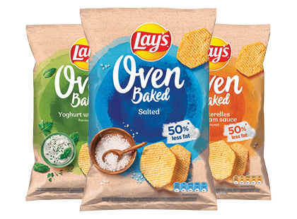 Kepti bulvių traškučiai LAY’S OVEN BAKED*