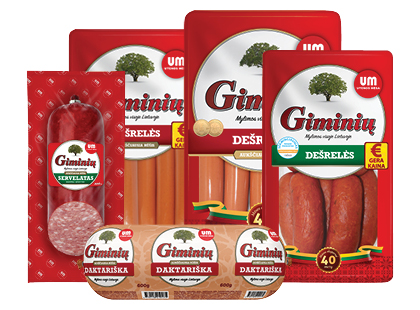 UTENOS MĖSOS GIMINIŲ linijai*