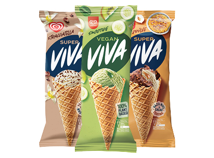 Valgomieji ledai ragelyje SUPER VIVA*