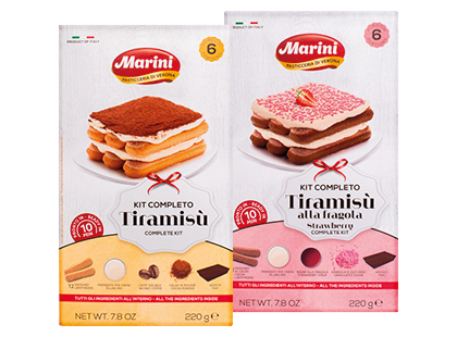 Itališko deserto TIRAMISU gaminimo rinkinys MARINI*