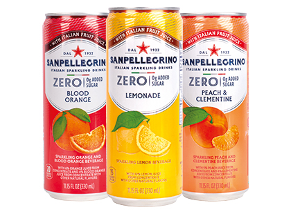 Gazuotas gaivusis sulčių gėrimas SAN PELLEGRINO ZERO*