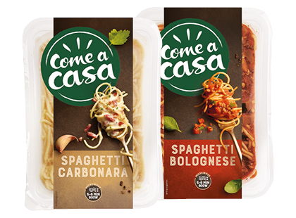 Spagečiai CARBONARA; BOLOGNESE COME A CASA*