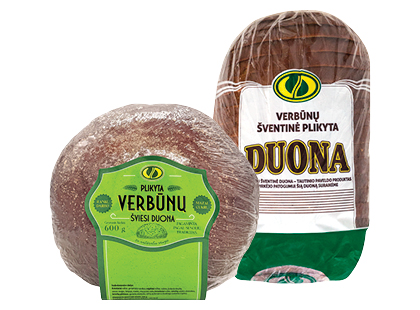 VERBŪNŲ plikyta duona*