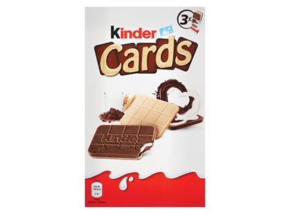Sausainiai KINDER CARDS*