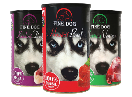 Konservuotas šunų ėdalas FINE DOG*