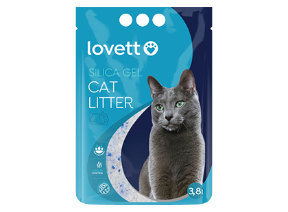 Silikagelio kraikas katėms LOVETT*