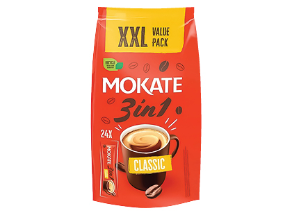 Tirpiosios kavos gėrimas MOKATE 3 IN 1 CLASSIC*