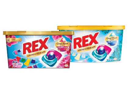 Skalbiamosios kapsulės REX*