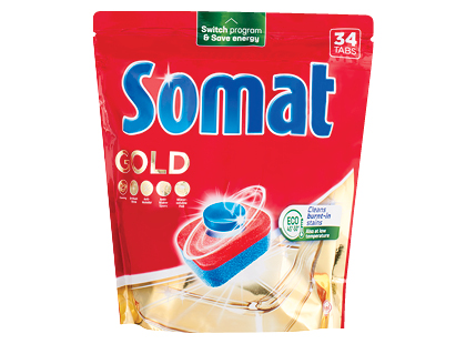 Indaplovių tabletės SOMAT GOLD*