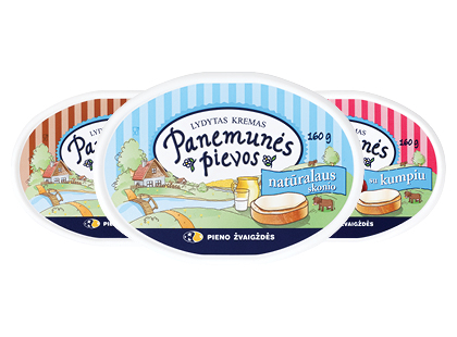 Lydytas PANEMUNĖS PIEVŲ kremas*, 3 rūšių