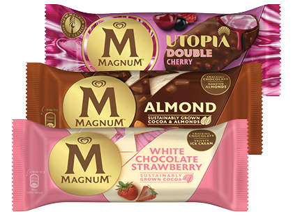 Valgomieji ledai ant pagaliuko MAGNUM*
