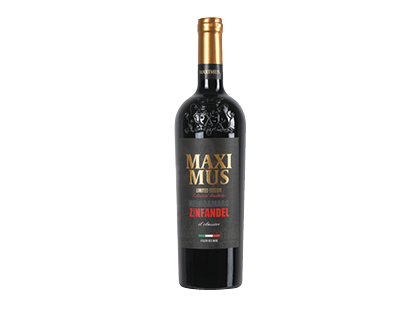 Raudonasis pusiau sausas vynas MAXIMUS NEGROAMARO ZINFANDEL