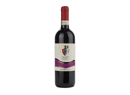 Raudonasis sausas vynas CHIANTI GHIBELLO su SGN
