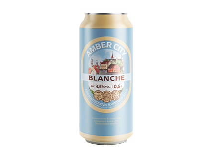 Kvietinis alus AMBER CITY BLANCHE