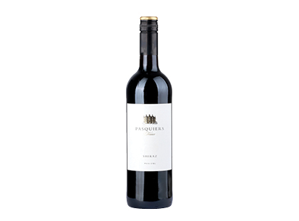 Raudonasis sausas vynas PASQUIERS SYRAH su SGN